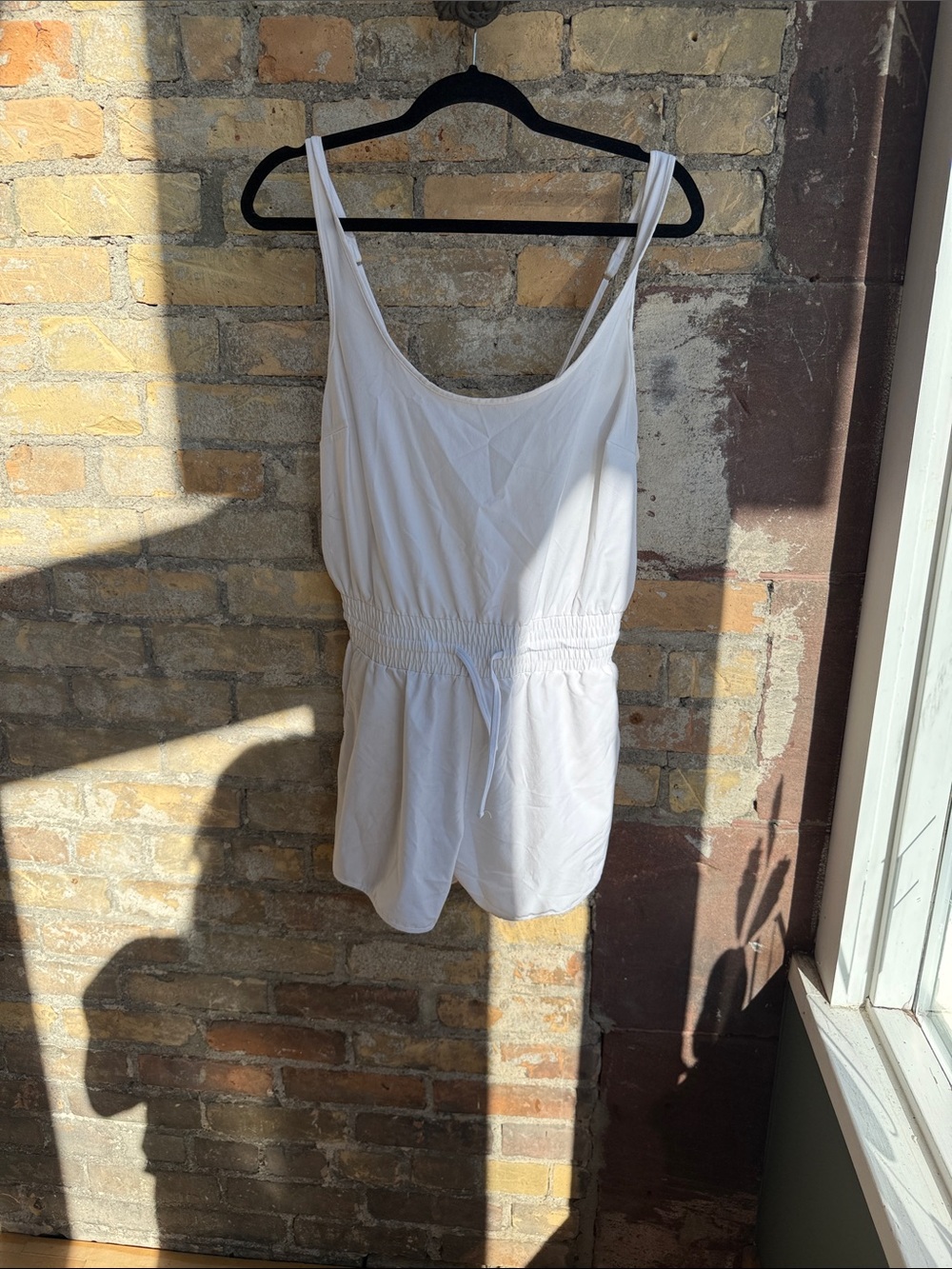 Women’s White Sleeveless Romper - Brand
